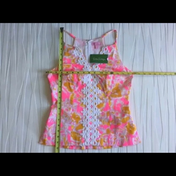Lilly Pulitzer Tops - Lilly Pulitzer Magnolia Top Kir Royal Ohh La La Size 2 NWT